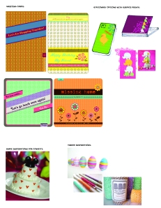 Stationary ideas for special events and ocassions.